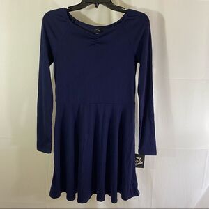 Art Class Girls’ Long Sleeve Cinched Front Midi Dress